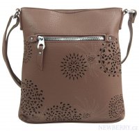 Crossbody dmsk kabelka v kvtovanm designu prodn hnd 5432-BB