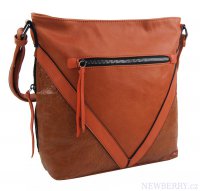 Oranov stedn velk crossbody dmsk kabelka XH5047