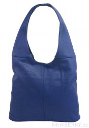 Dmska shopper kabelka cez rameno modr