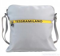 portov crossbody dmska textiln kabelka 5329-BB strieborn